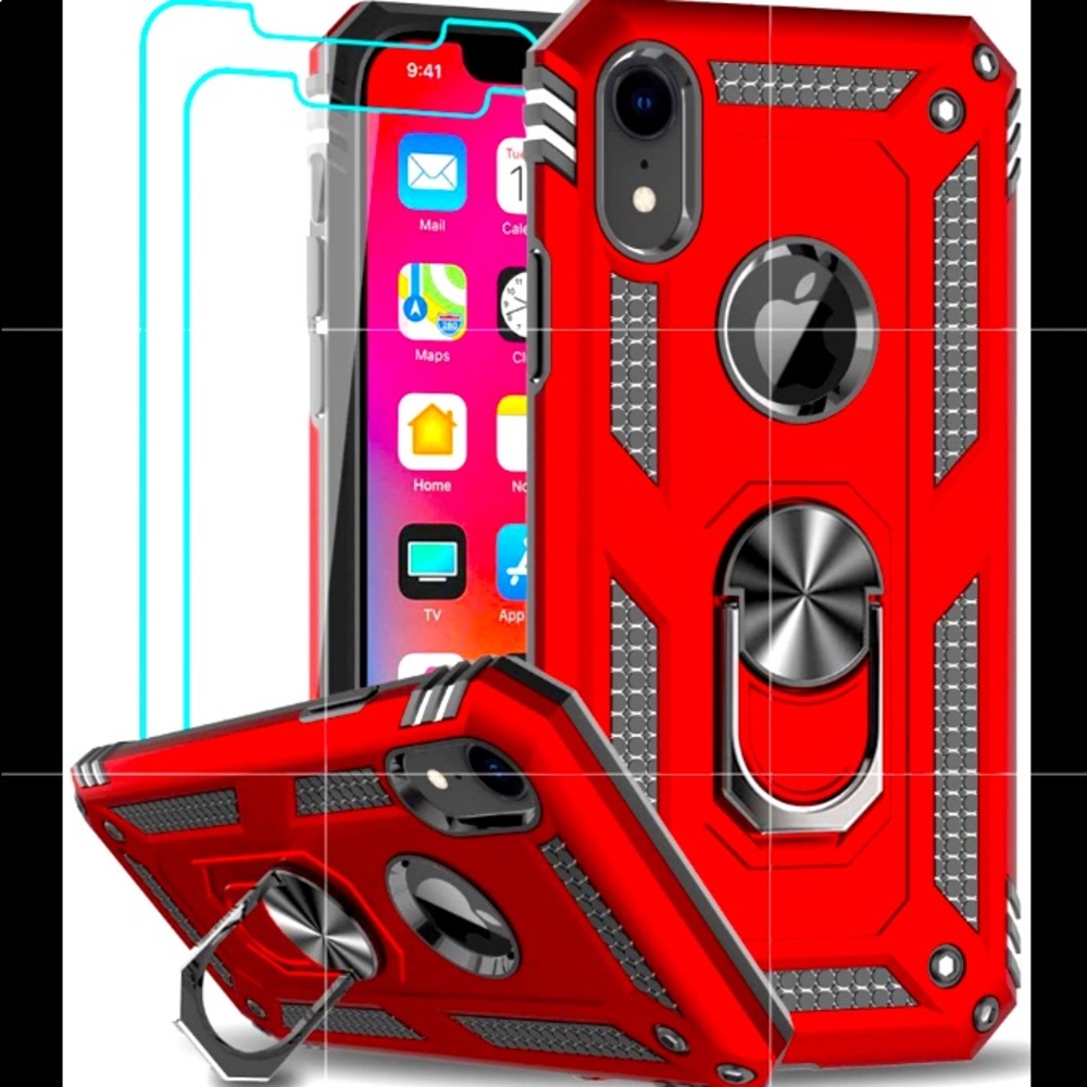 LeYi Compatible iPhone 11 Pro Case with Tempered Glass Screen Protector 2 Pack